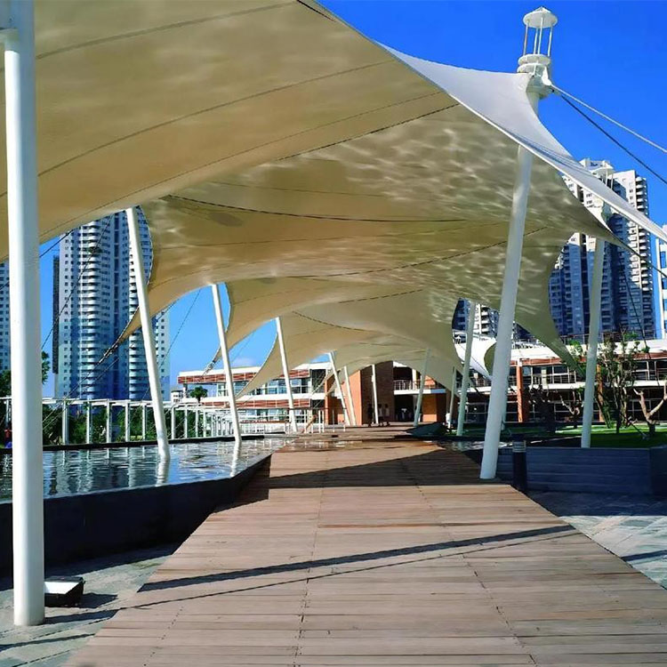 峨山膜结构景观棚