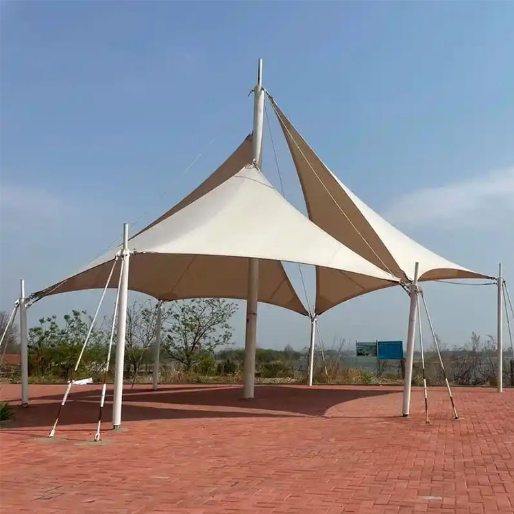 峨山膜结构景观棚