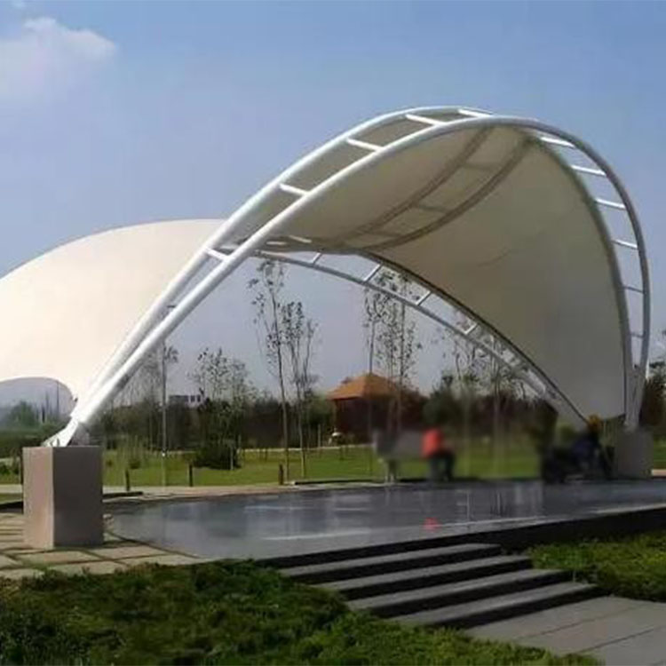 峨山膜结构景观棚