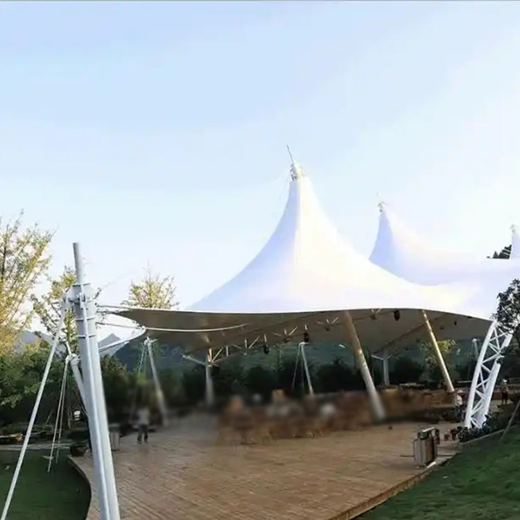 峨山膜结构景观棚