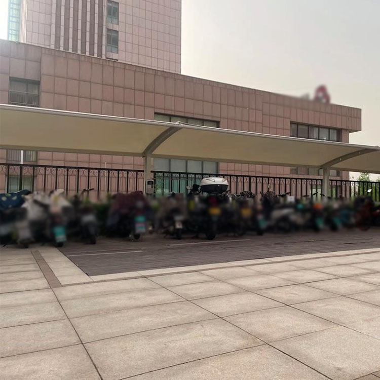 峨山膜结构电动车棚