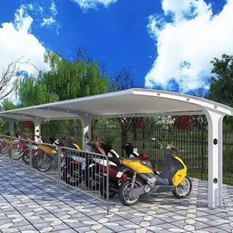 峨山膜结构电动车棚