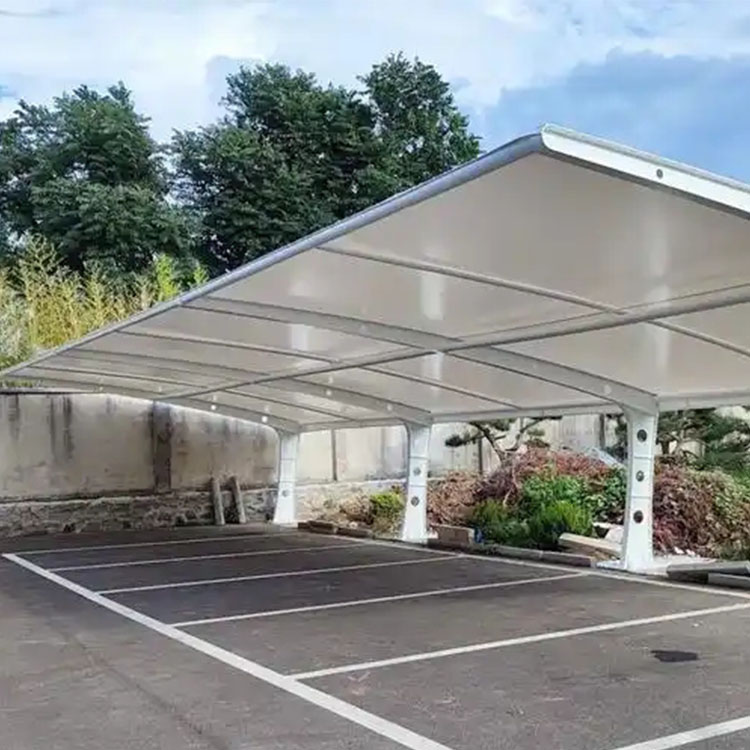 峨山膜结构汽车棚